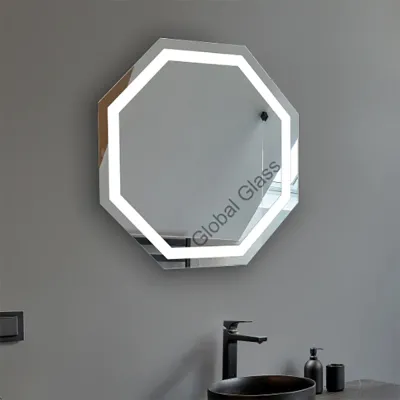 Зеркало Global Glass MR-16 800х800, с LED-подсветкой